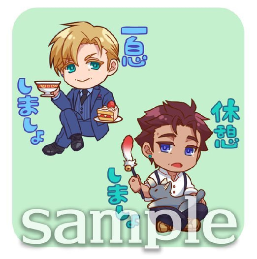 オリジナルアクリル差込みクリップ＆スタンド２