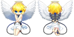 悪夢系宝束少年ストラップ[サファイア]