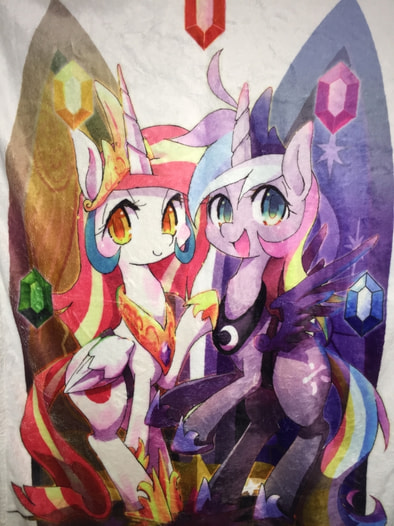 JapanPonyconオリジナルもふもふブランケット