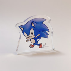 ソニック　自立ミニアクリルスタンド