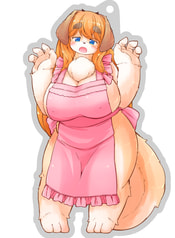 犬ねーさんアクリルキーホルダー
