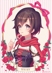 RWBYぺろりんタペストリー