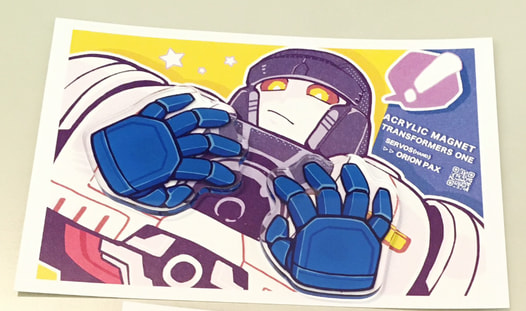 手のアクリルマグネットORION PAX