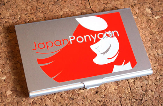 JapanPonyconオリジナル名刺ケース