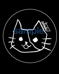left hand cat2 ステッカー