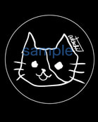 left hand cat2 ステッカー