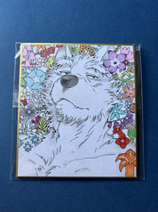 色紙(華獣人01)