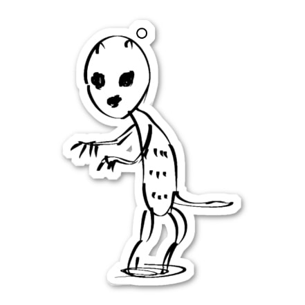 【チェーン付き】アクキー チュパカブラ