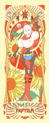 ミュシャ風しおりpapyrus(tale papyrus)