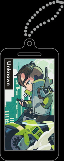 APEXLegendsバナー風アクリルキーホルダー・クリプト