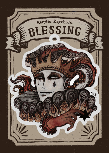 アクリルキーホルダー「BLESSING」