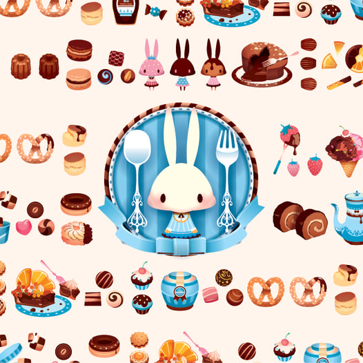トマトうさぎ-Tea party-