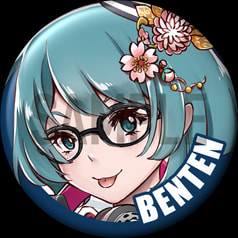 東京放課後サモナーズ 「ベンテン」キャラクター缶バッジ