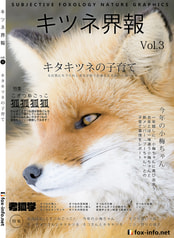 「キタキツネ写真集」キツネ界報 Vol.3 キタキツネの子育て 