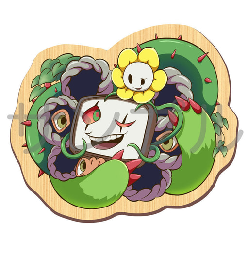 フラウィ＆オメフラウッドキーホルダー