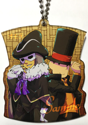 デスコール＆レイトン両面アクリルキーホルダー