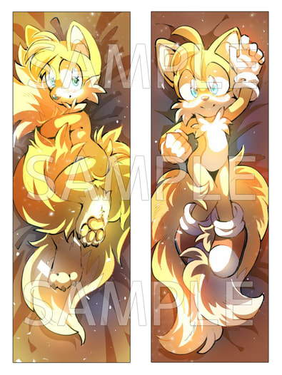 【価格改定版】テイルス抱き枕カバー Tails Dakimakura Cover