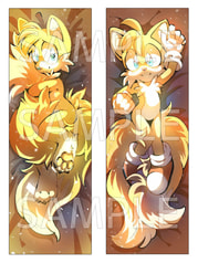 【価格改定版】テイルス抱き枕カバー Tails Dakimakura Cover