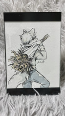 ハガキサイズ原画ルーンC