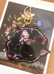 お花アクキー(祭司)