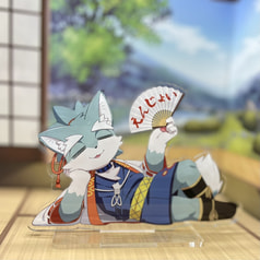 夏助くんアクリルフィギュア　寝転びポーズ