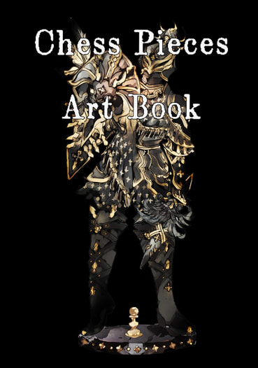 Chess pieces Art Book