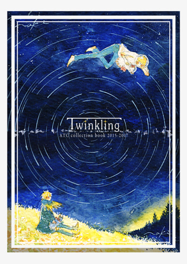 Twinkling ATC collection book 2015-2017