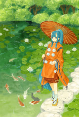 あやかしポストカード・鬼の童子