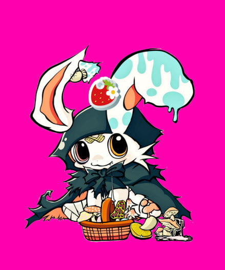 どくどくドクルくんアクキー【いちごチャーム付き】