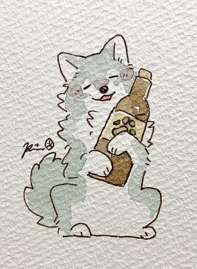 ミニ原画のんべえ