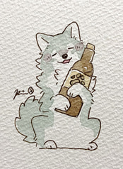 ミニ原画のんべえ