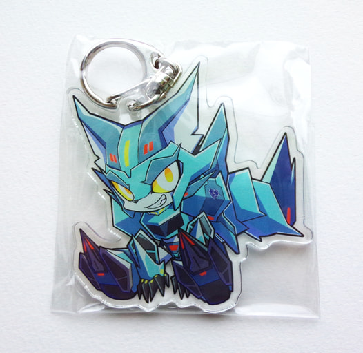 スチールジョー　アクリルキーホルダー