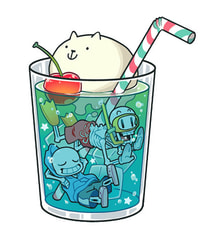 骨ソーダ アクキー