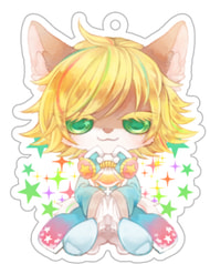シュウ☆ゾーくんアクキー（オカワリジュー）