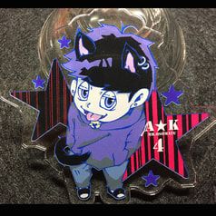猫一松アクリルキーホルダー