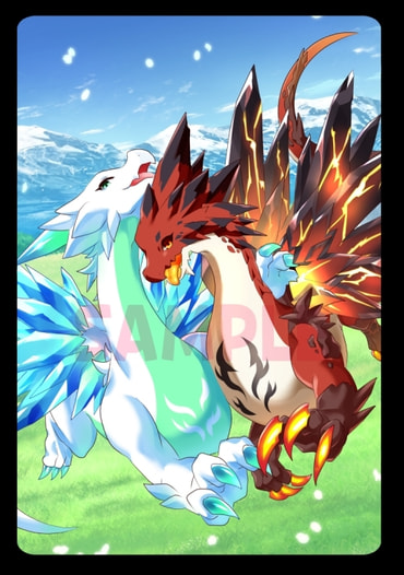 耐水ステッカー　ペレ＆ポリアフ