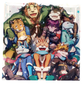 UTAU獣人 DIGITAL BEAST SINGERS 〜10's voice〜 缶バッジ
