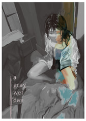 a gray wet day