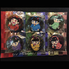おそ松さん6つ子缶バッチセット2