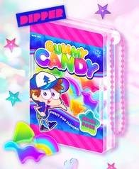 ディッパー Dipper グミお菓子風シャカシャカアクキー
