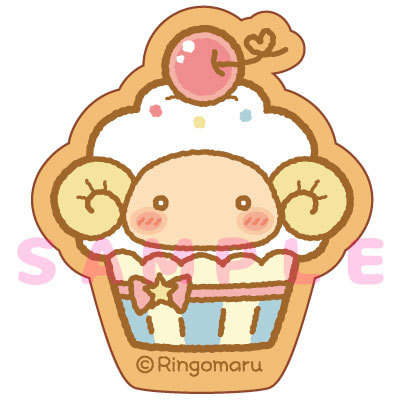 ユメイロ☆ホシープ　ウッドチャーム【カップケーキ】