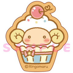 ユメイロ☆ホシープ　ウッドチャーム【カップケーキ】
