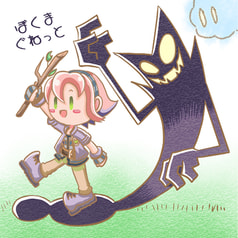 ルカ＆スタンとことこ マグネット