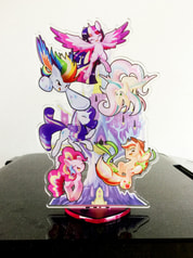 レインボーパワー・Mane6 アクリルスタンド