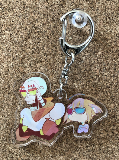 [アクリルキーホルダー]PAPYRUS & FRISK