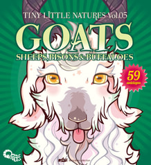 Tiny Little Natures vol.5 "GOATS" SHEEPS,BISONS & BUFFALOES