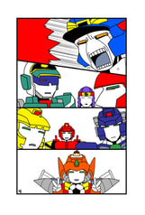 ふざけたクリアファイル