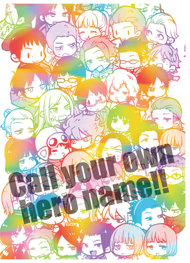 Call your own hero name!! - WORLD TRIGGER FAN ART LOG Vol.01