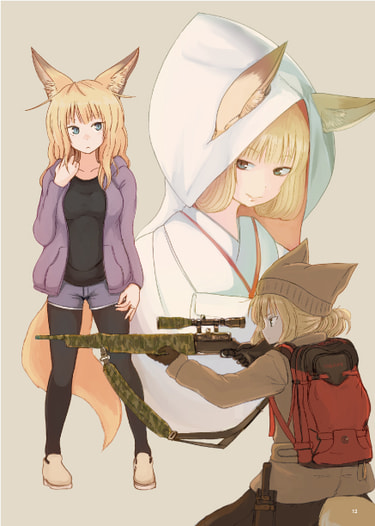 狐っ子合同誌　百狐繚乱　～Histoire de Renard～