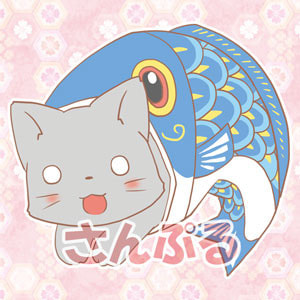 クリップ缶バッチ『にゃんこ』